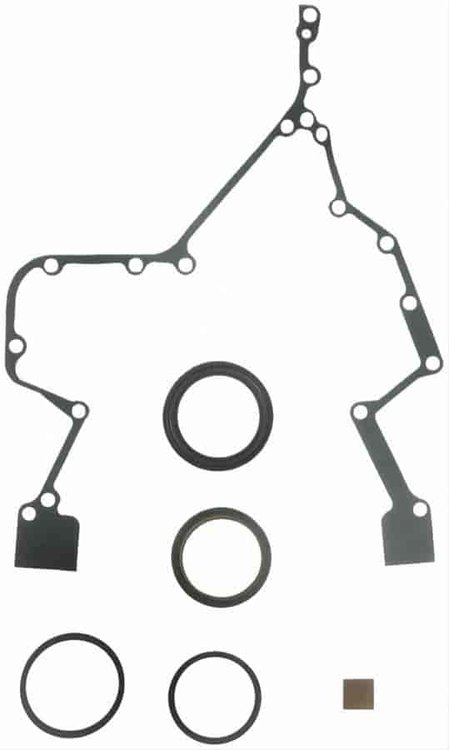 TIMING COVER GASKET SET 2002-1998 DT L/D L6 359CI 5.9L Turbo-Diesel 24 Valve