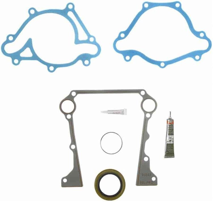 TIMING COVER W/SLEEVE; 2003-1997 DT L/D V6 239CI 3.9L OHV 12 Valve; 2003-1997 DT L/D V8 318CI 5.2L;