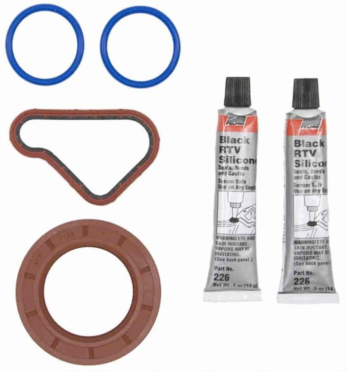 TIMING COVER GASKET SET 2004-2002 DT Jeep V6 3.7L SOHC Eng. 2004-5/13/2002 DT V8 4.7L SOHC