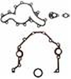 TIMING COVER GASKET SET 2006-3/2004 FOR V6 244 4.0L SOHC VIN E & N
