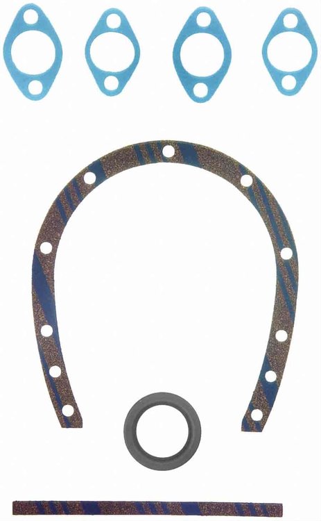 TIMING COVER GASKET SET 1958-1956 GM V8 365CI 6.0L Cadillac 1962-1959 GM V8 390CI 6.4L Cadillac