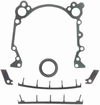 TIMING COVER GASKET SET; 1953-1949 GM V8 303CI 5.0L Oldsmobile; 1956-1954 GM V8 324CI 5.3L Oldsmobil