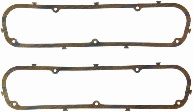 VALVE COVER GASKET SET; CAS V8 273CI 4.5L; 1969-1964 CHR V8 273CI 4.5L; 1968-1964 DT L/D V8 273CI 4.