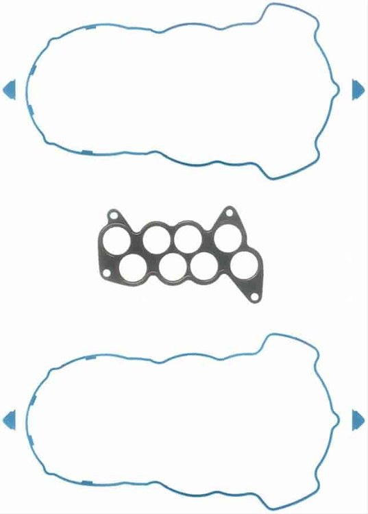 VALVE COVER GASKET SET; 1988-1987 GM V8 250CI 4.1L Cadillac; 1990 GM V8 273CI 4.5L Cadillac; 1992-19