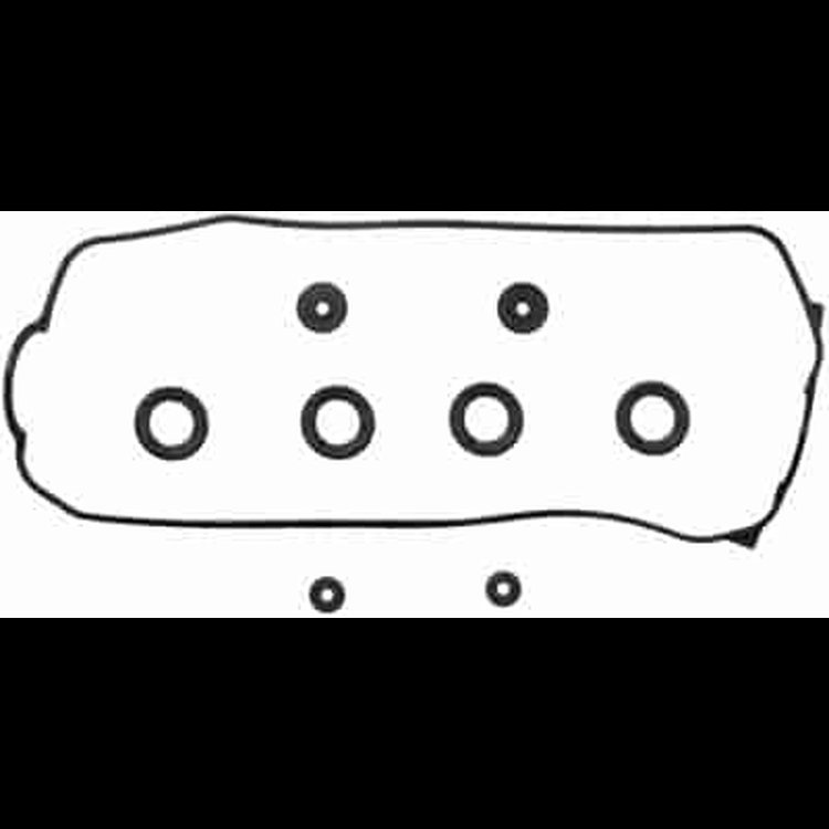 Molded Rubber Valve Cover Gasket Set for 1988-1995 Honda Civic, 1988-1991 CRX, 1993-1995 Civic del Sol