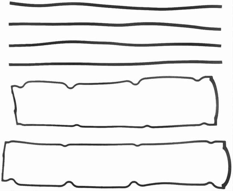 VALVE COVER GASKET SET 1996-1990 NI V6 2960cc 3.0L DOHC 24 Valve 1996-1990 NI V6 2960cc 3.0L DOHC Turbo 24 Valve
