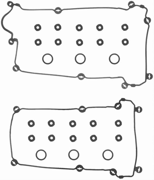 VALVE COVER GASKET SET 2002-1995 FO V6 155CI 2.5L DOHC 24 Valve 2001-2000 MZT L/D V6 155CI 2.5L DOHC 24 Valve
