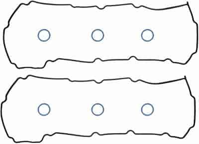 Cork-Rubber Valve Cover Gasket Set for 2001-2010 Chrysler and Dodge 2.7L V6 Vehicles