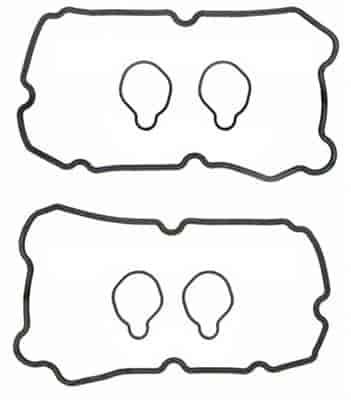 Molded Rubber Valve Cover Gasket Set with Spark Plug Tube Seals for 2006 Saab 9-2X and 2004-2021 Subaru 2.5L Turbo Vehicles