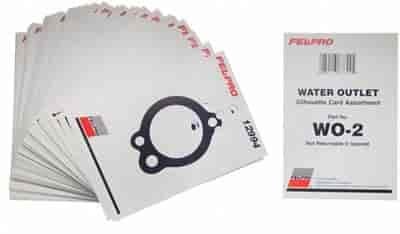 GASKET ASSORTMENT Silhouette Card Set for Water Outlet Gaskets
