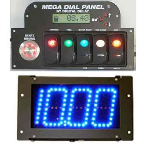 Mega Panel Kit Black Switch Panel