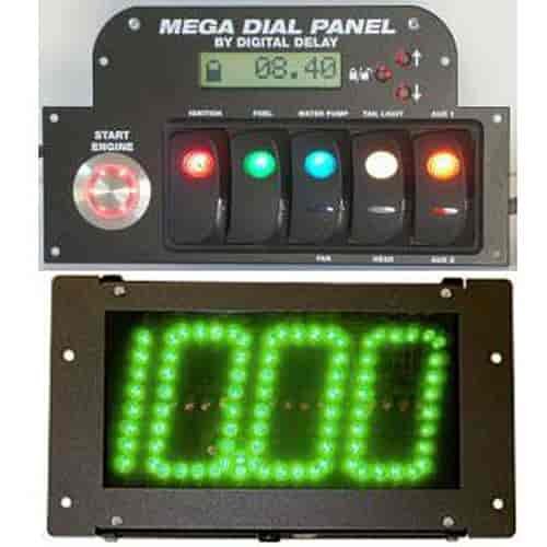 Mega Panel Kit Black Switch Panel