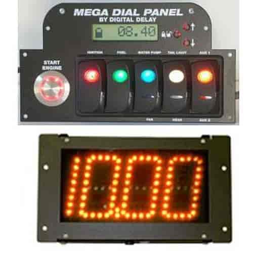 Mega Panel Kit Black Switch Panel