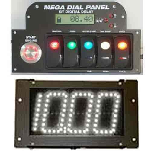 Mega Panel Kit Black Switch Panel