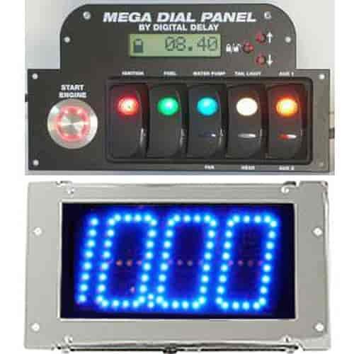 Mega Panel Kit Black Switch Panel