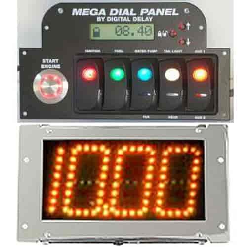 Mega Panel Kit Black Switch Panel