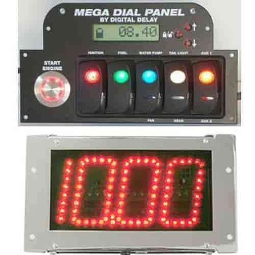 Mega Panel Kit Black Switch Panel