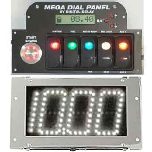 Mega Panel Kit Black Switch Panel