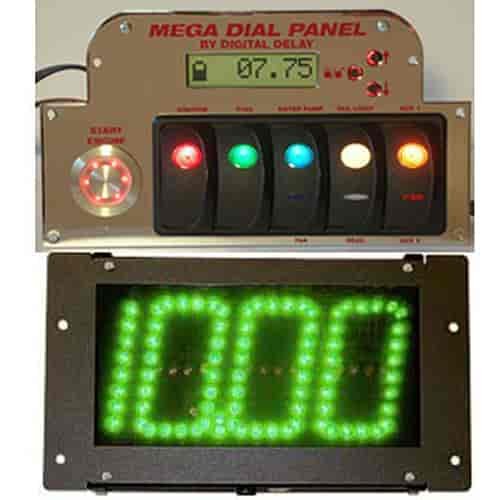 Mega Panel Kit Chrome Switch Panel