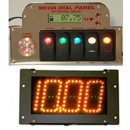 Mega Panel Kit Chrome Switch Panel