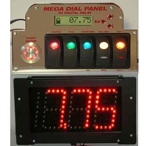Mega Panel Kit Chrome Switch Panel