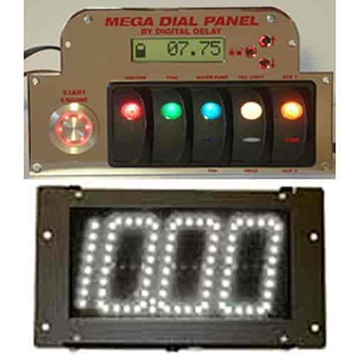 Mega Panel Kit Chrome Switch Panel