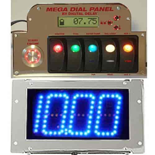 Mega Panel Kit Chrome Switch Panel