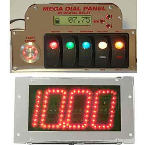 Mega Panel Kit Chrome Switch Panel