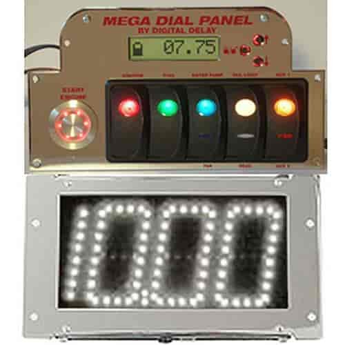 Mega Panel Kit Chrome Switch Panel