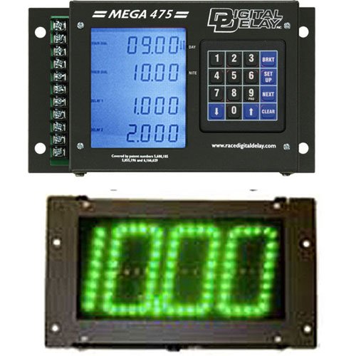 Mega 475 Digital Delay Box Black Case