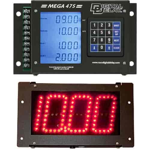 Mega 475 Digital Delay Box Black Case