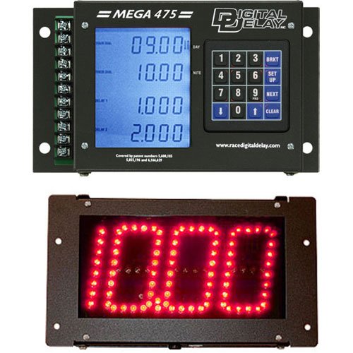 Mega 475 Digital Delay Box Black Case