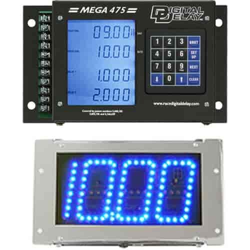Mega 475 Digital Delay Box Black Case