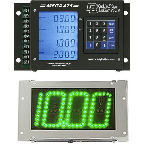 Mega 475 Digital Delay Box Black Case