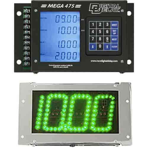 Mega 475 Digital Delay Box Black Case