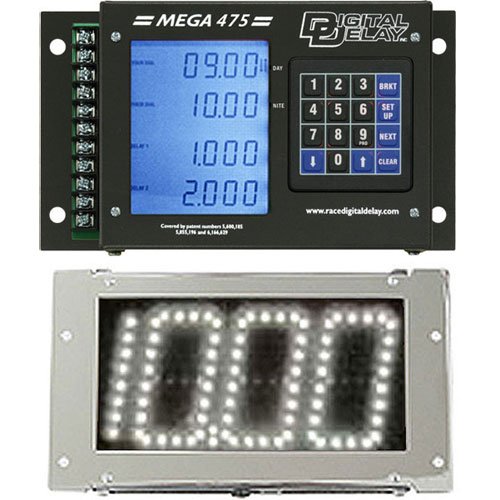 Mega 475 Digital Delay Box Black Case
