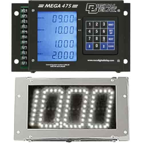 Mega 475 Digital Delay Box Black Case