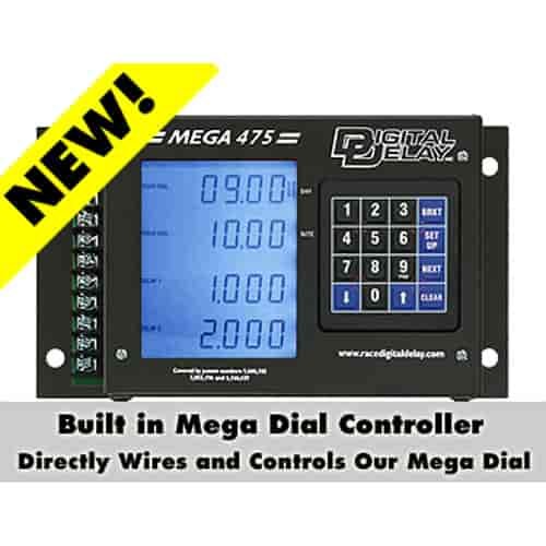 Mega 475 Digital Delay Box Black Case