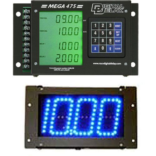 Mega 475 Digital Delay Box Black Case