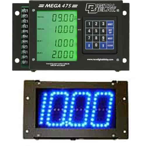 Mega 475 Digital Delay Box Black Case