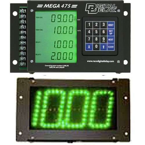 Mega 475 Digital Delay Box Black Case