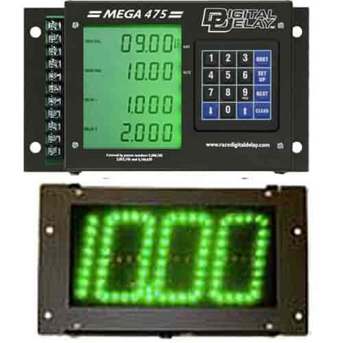 Mega 475 Digital Delay Box Black Case