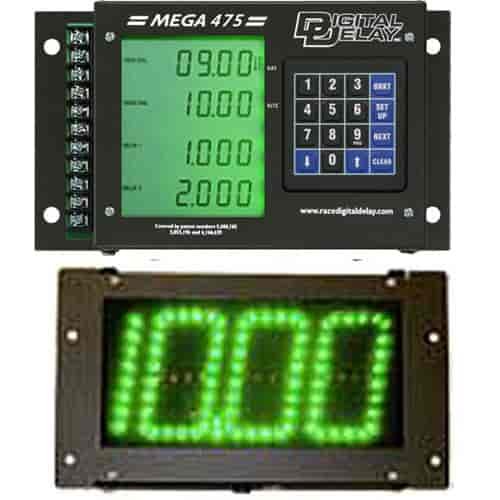 Mega 475 Digital Delay Box Black Case