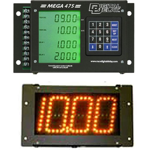 Mega 475 Digital Delay Box Black Case