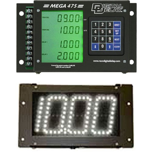 Mega 475 Digital Delay Box Black Case
