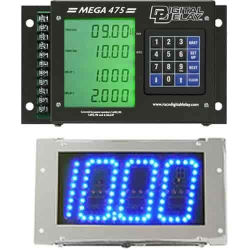 Mega 475 Digital Delay Box Black Case