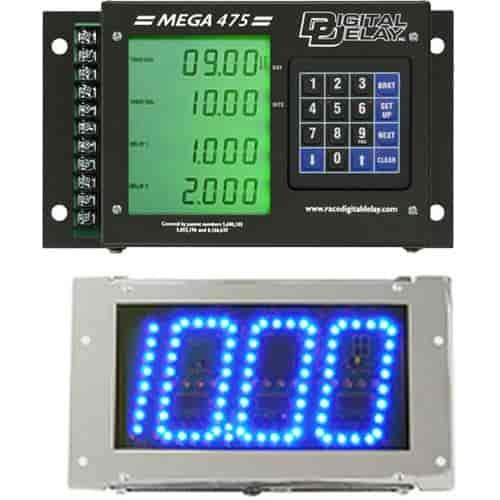 Mega 475 Digital Delay Box Black Case