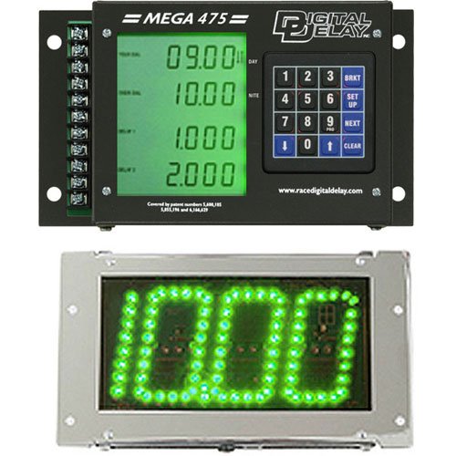 Mega 475 Digital Delay Box Black Case