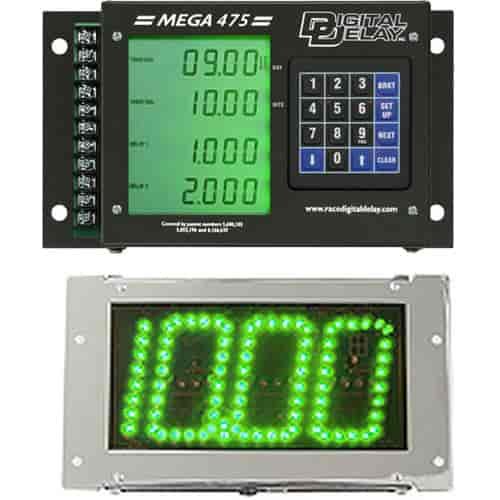 Mega 475 Digital Delay Box Black Case