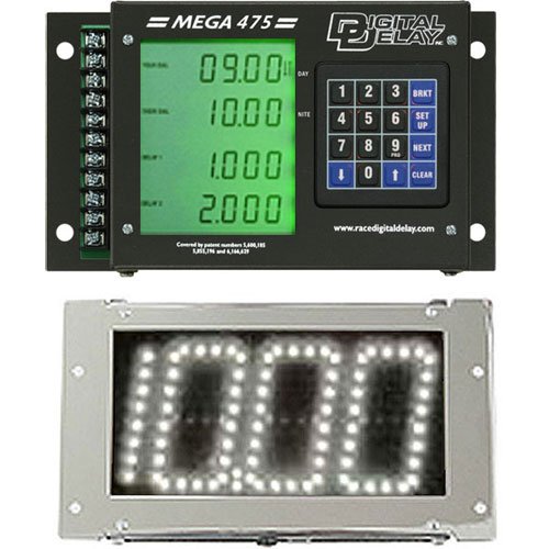 Mega 475 Digital Delay Box Black Case